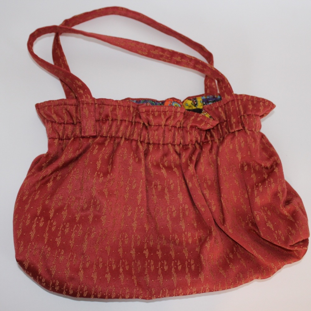 🍁 BRAND NEW Handmade Terra Cotta Purse!